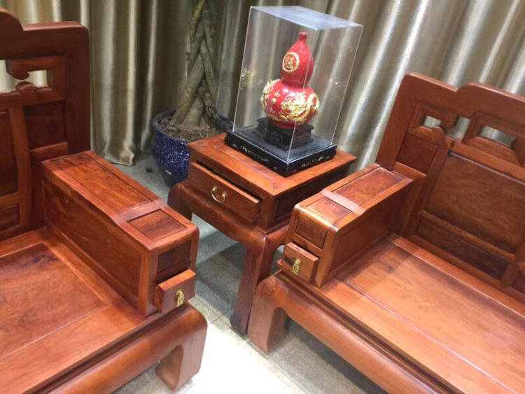 缅甸花梨沙发椅