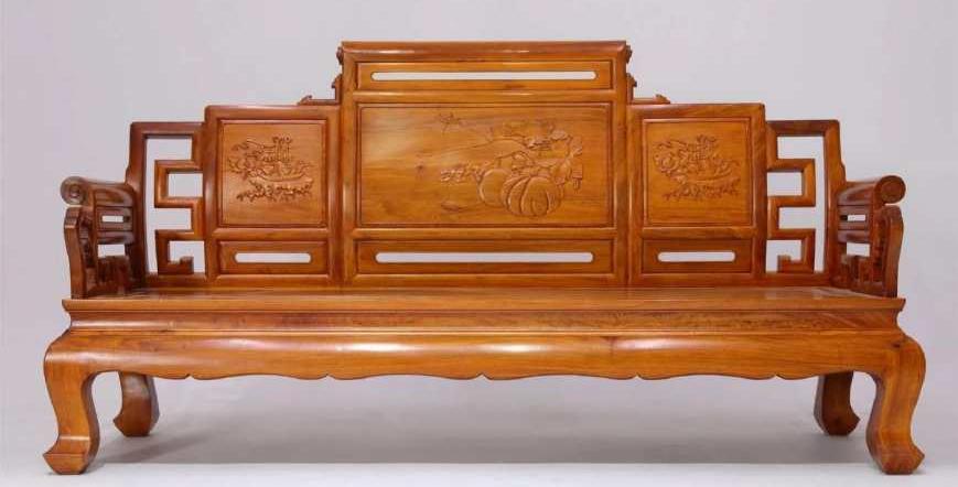 缅甸花梨沙发椅