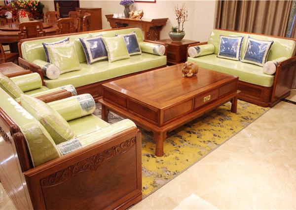 红木家具 通过缅甸花梨沙发重量如何鉴定质量?