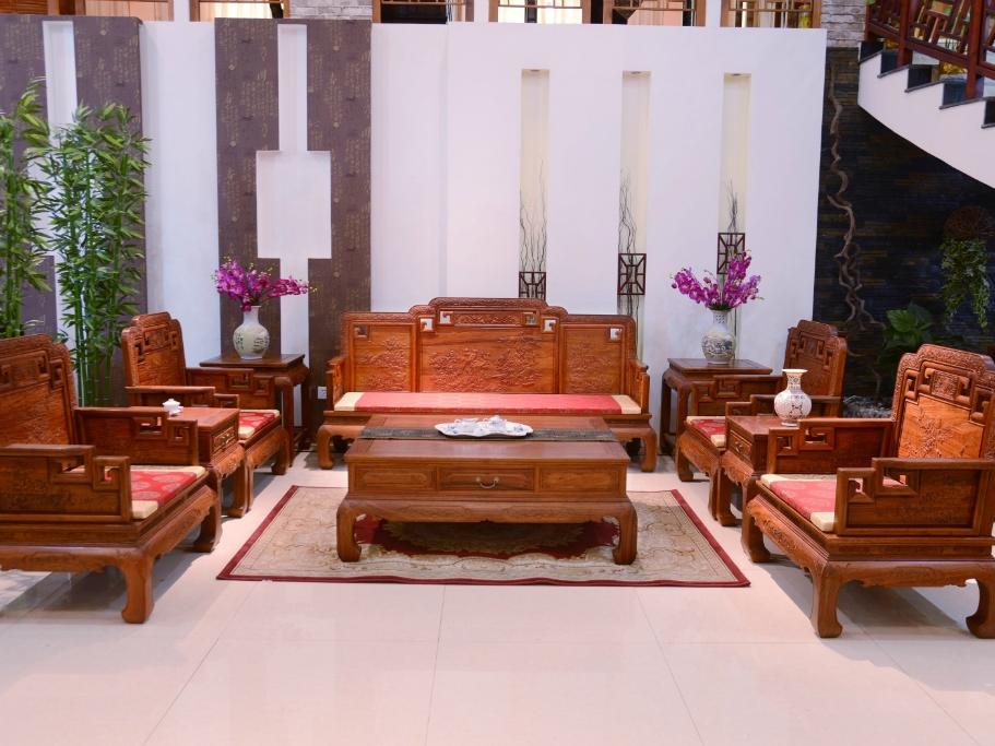 什么是缅甸花梨 东阳缅甸花梨木沙发厂家直销价格是多少